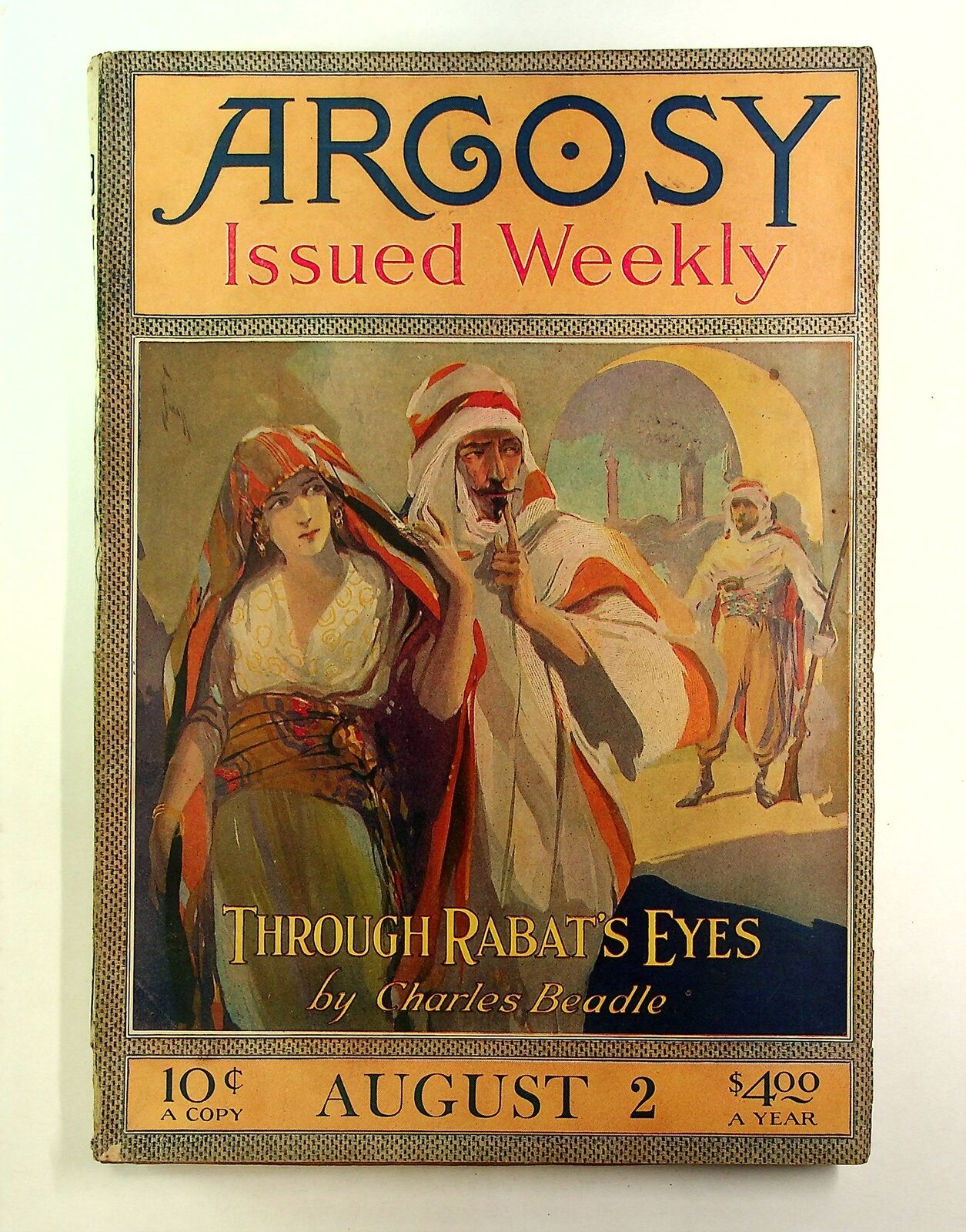 Argosy Part 2: Argosy Aug 2 1919 Vol. 110 #4 VG+ 4.5