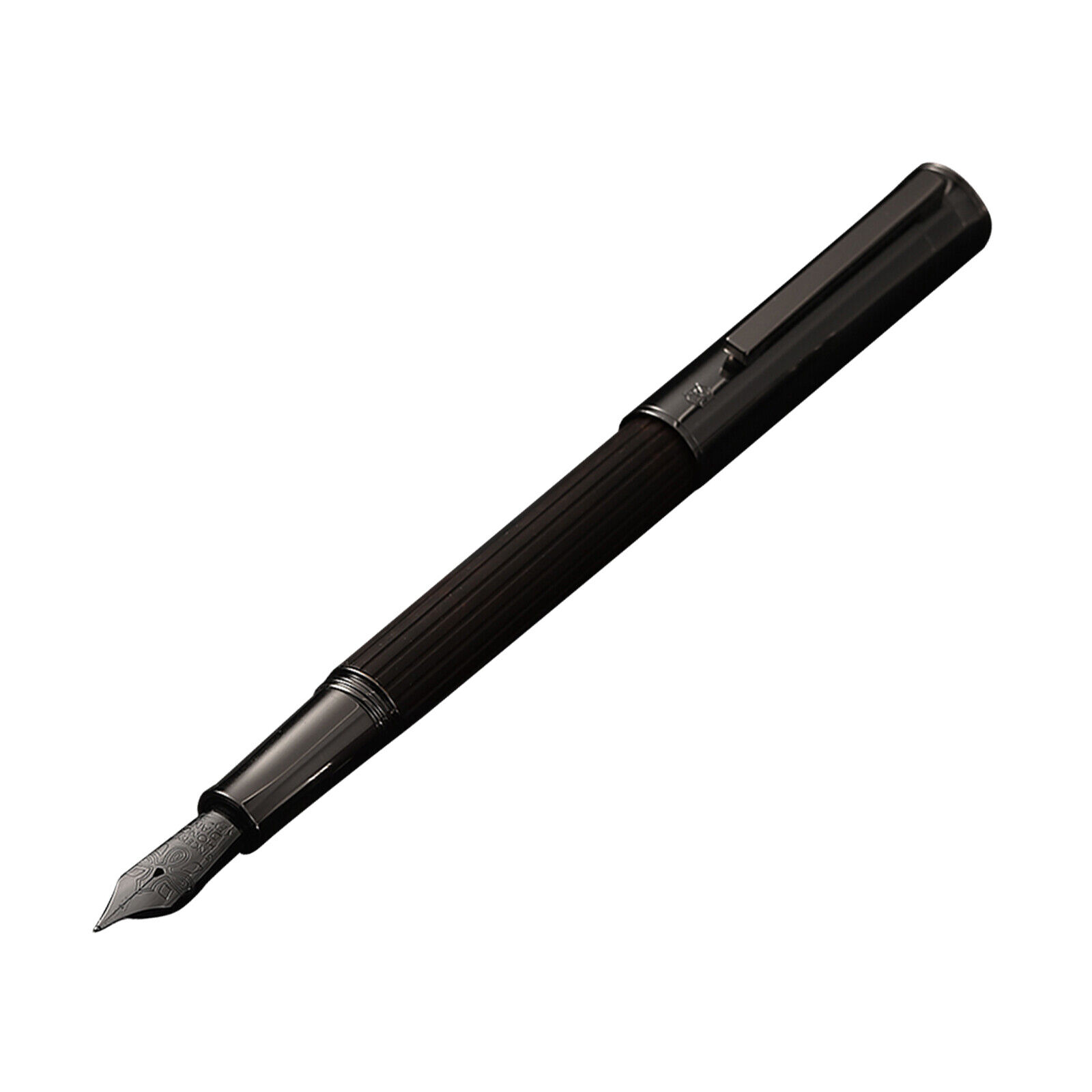Hongdian 1866 Wood Fountain Pen #35 EF/F Metal Retro Writing Office Gift Pen