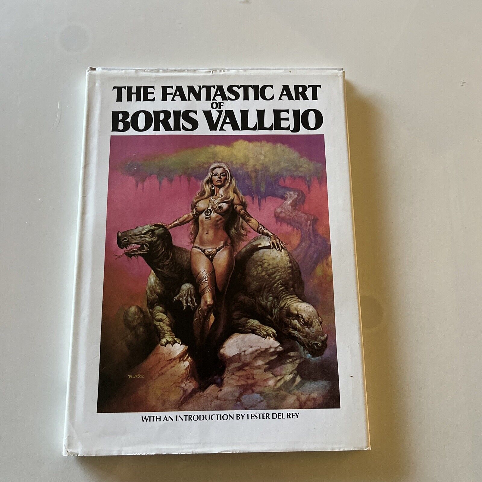 The Fantastic Art of Boris Vallejo 1978 HC Book