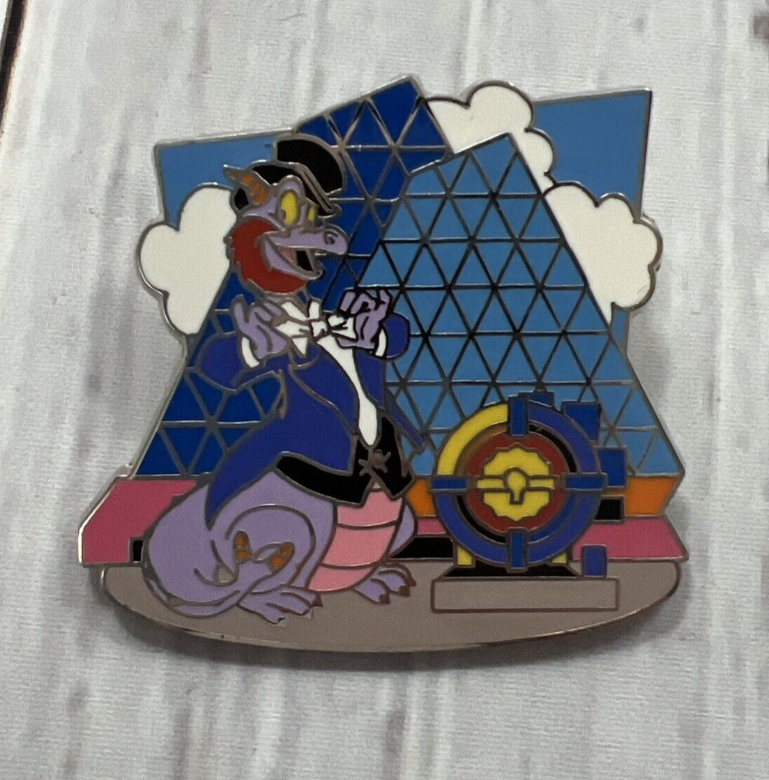WDW  Epcot Figment at Journey Into Imagination Disney Pin 70847 - NO BACKS