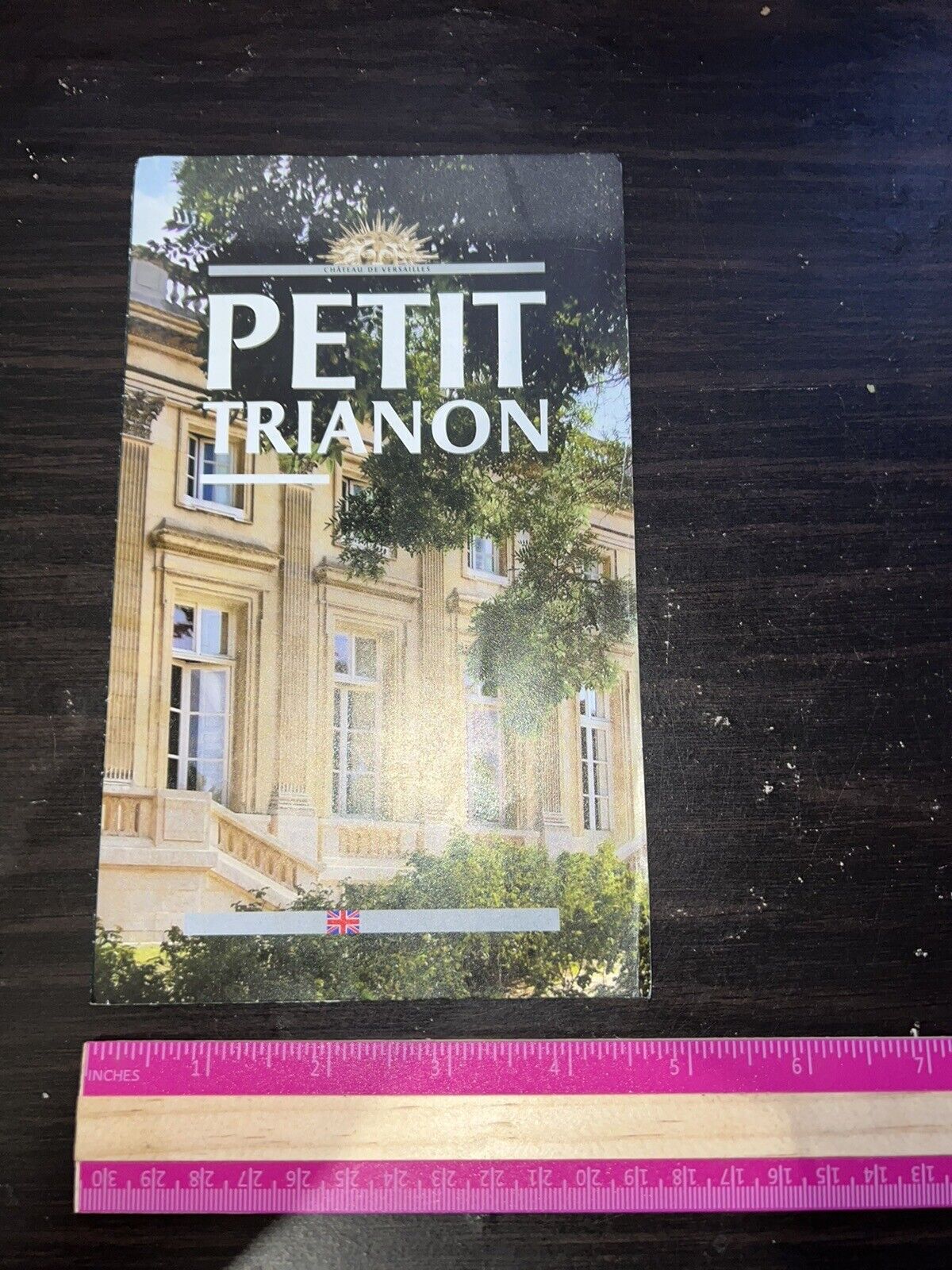 Petit Trianon Floor Map / Brochure Versailles France 