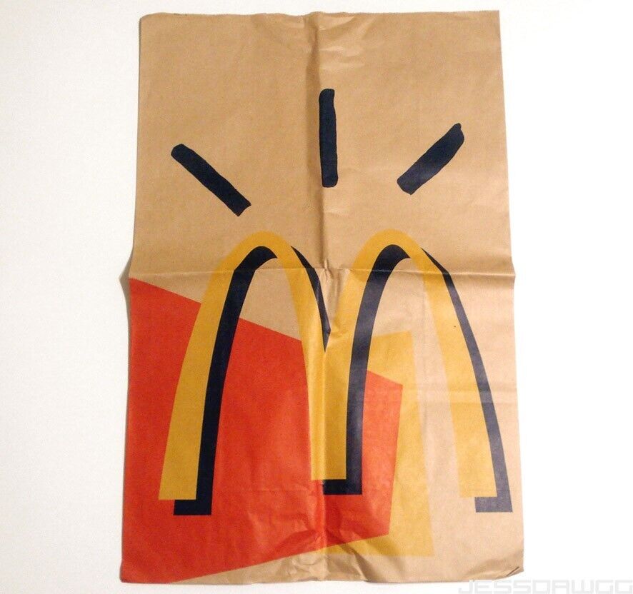McDonalds paper bag Cactus Jack x Travis Scott fashion Nike big mac happy meal