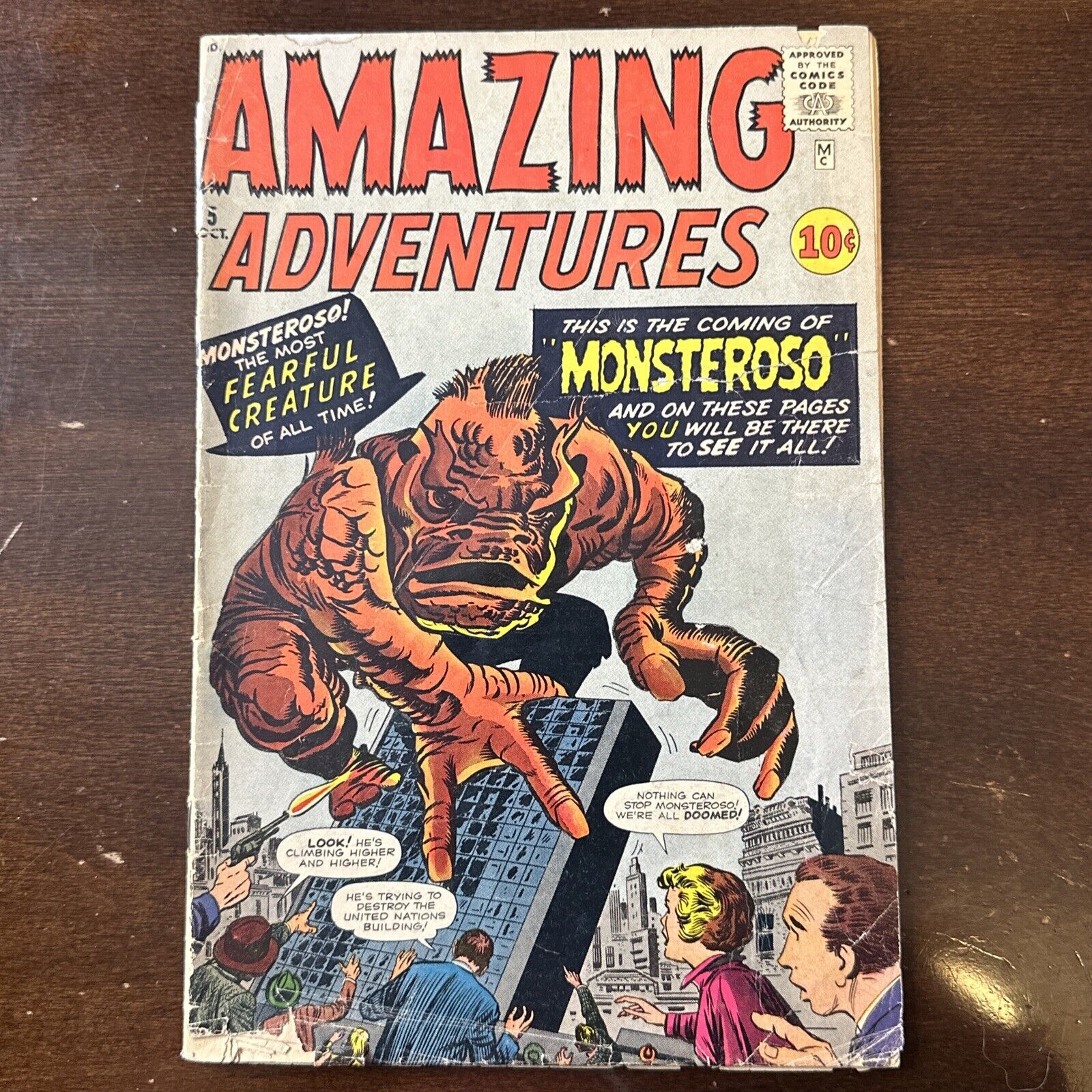 Amazing Adventures #5 (1961) - Marvel Comics Kirby Ditko