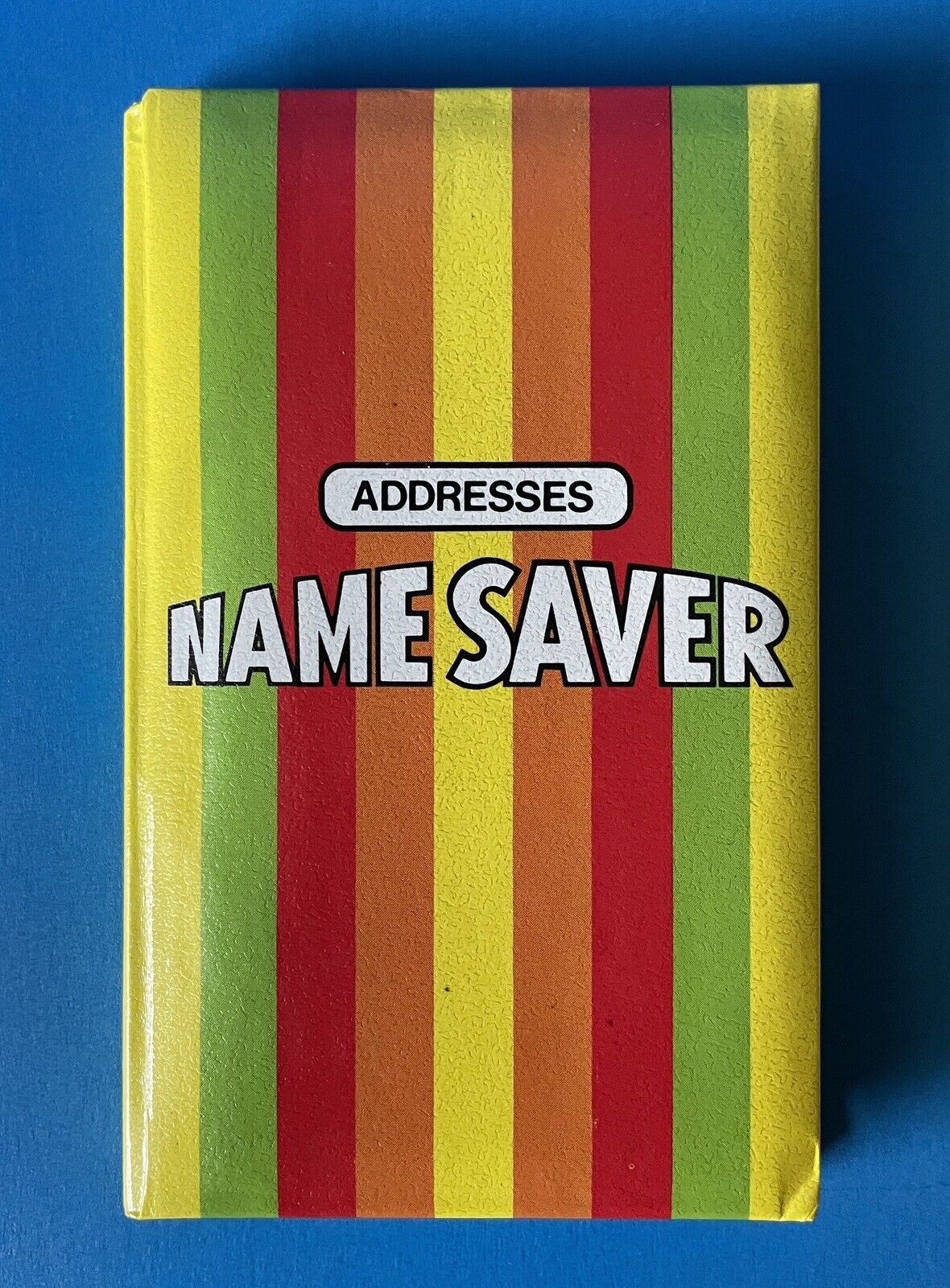 Vintage 1982 Name Savers Mini Pocket Address Book Life Savers Colored With Box