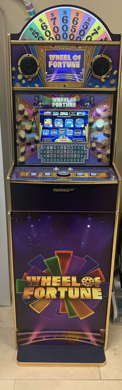 Arcade1up Wheel Of Fortune Casinocade #014