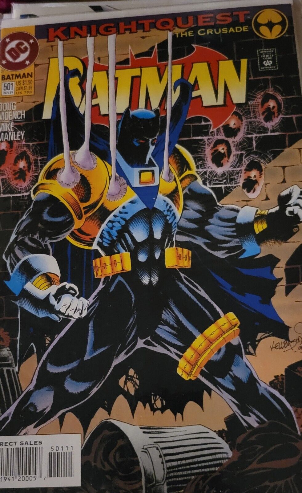 Knightquest Batman Comic Book #501