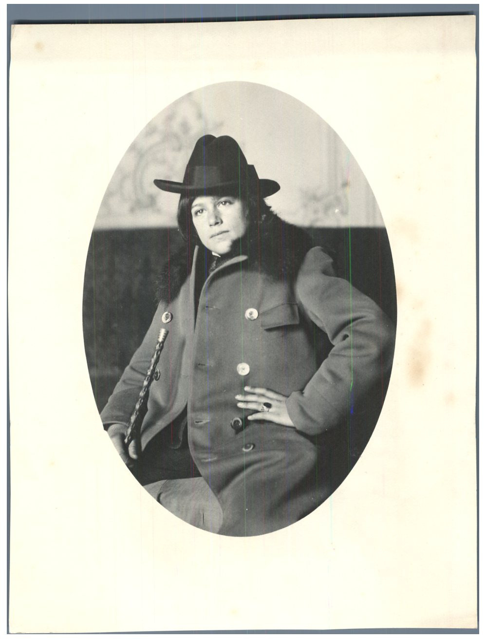 H. Blancard, France, Portrait of Mr. Le Jeune Richepin vintage print. Actors d