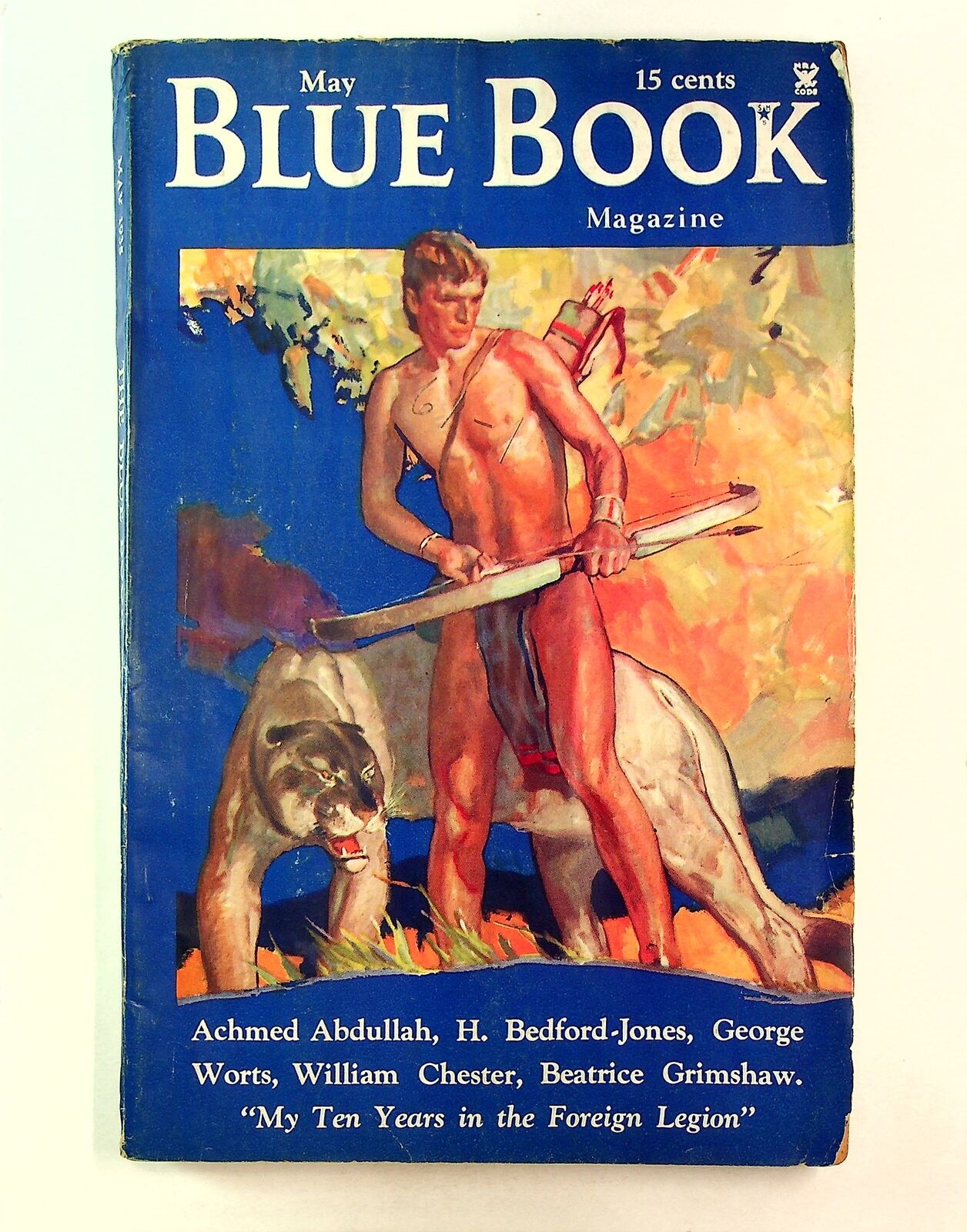 Blue Book Pulp / Magazine May 1935 Vol. 61 #1 GD+ 2.5