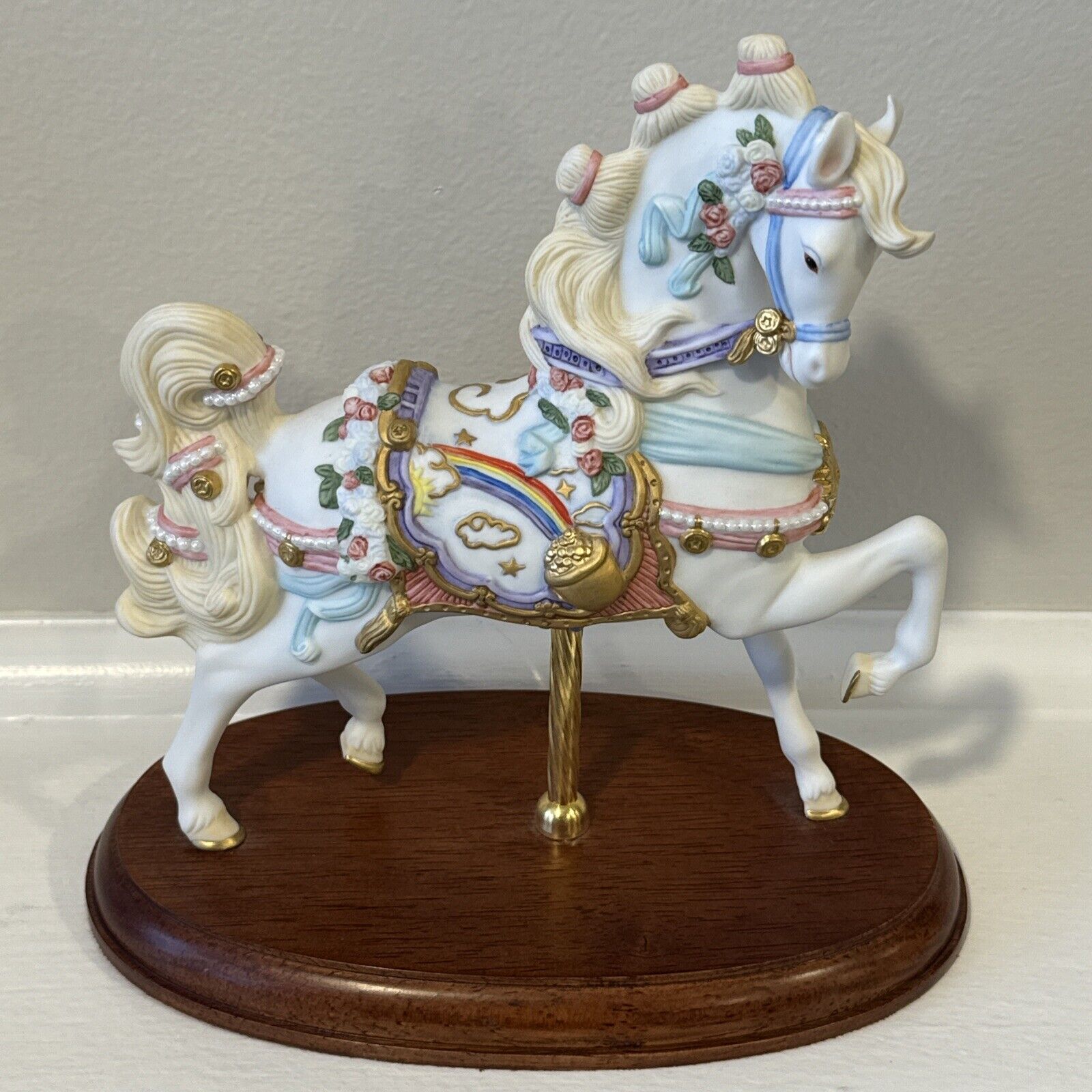 Lenox 1998 Limited Edition‘The Rainbow Carousel Horse’  - Hand Painted