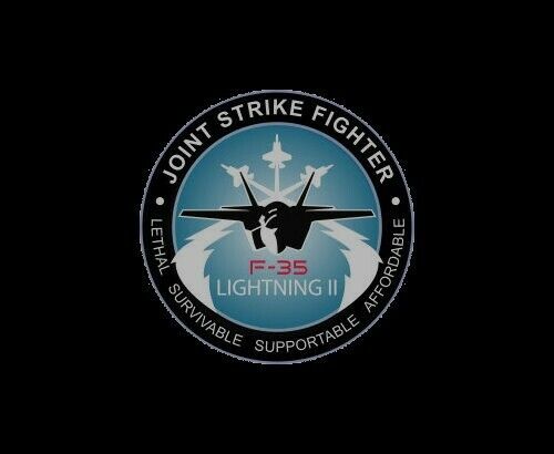 F-35 Joint Strike  Fighter + a custom promo pin