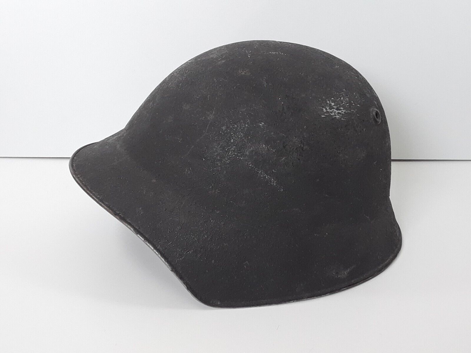 Vintage Original Swiss Army Military M18/40 Steel Combat Helmet w/ Liner WW1 WW2