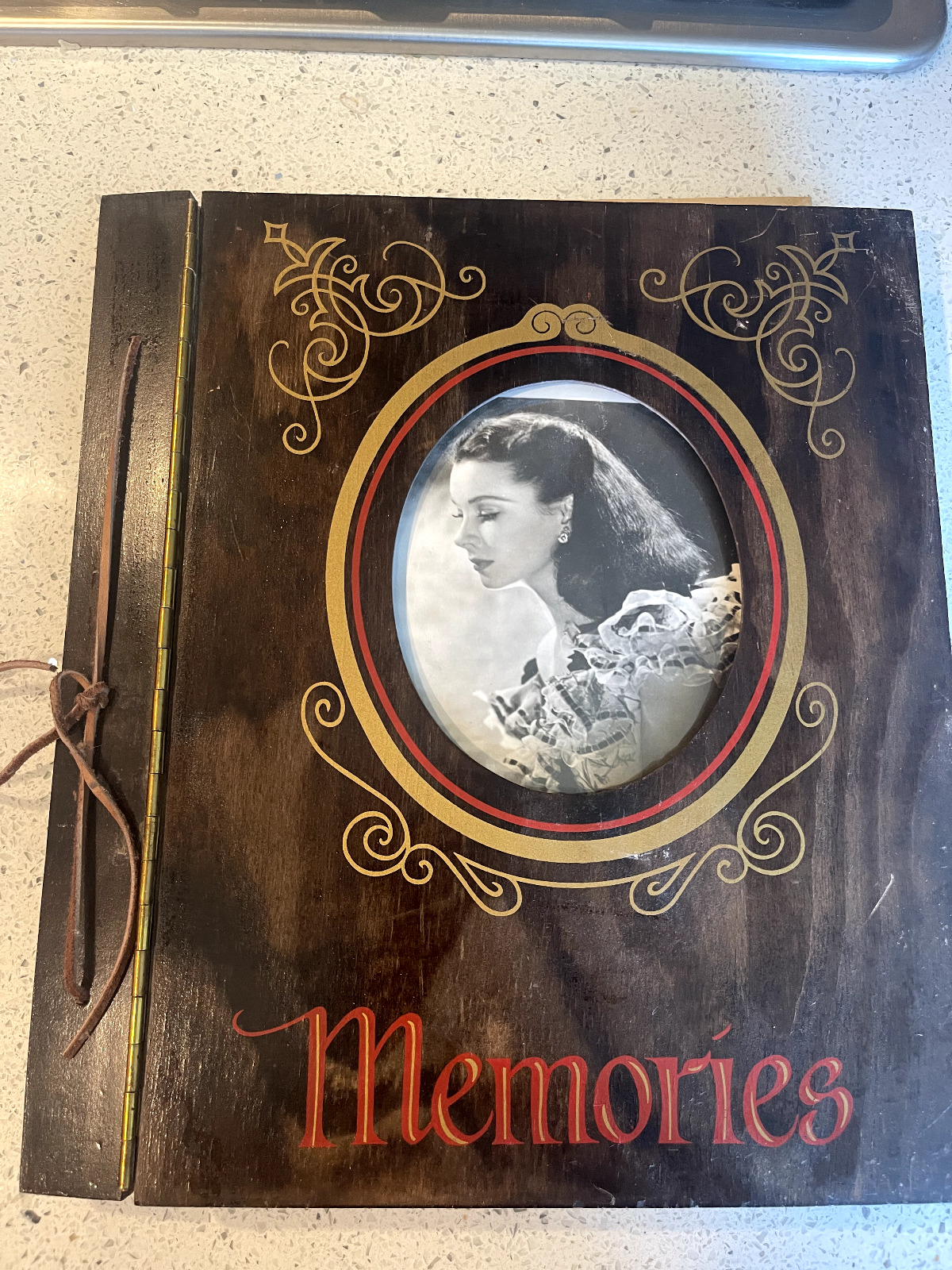 Gone with the Wind - Homemade Scrap Book - including first day issue stamps