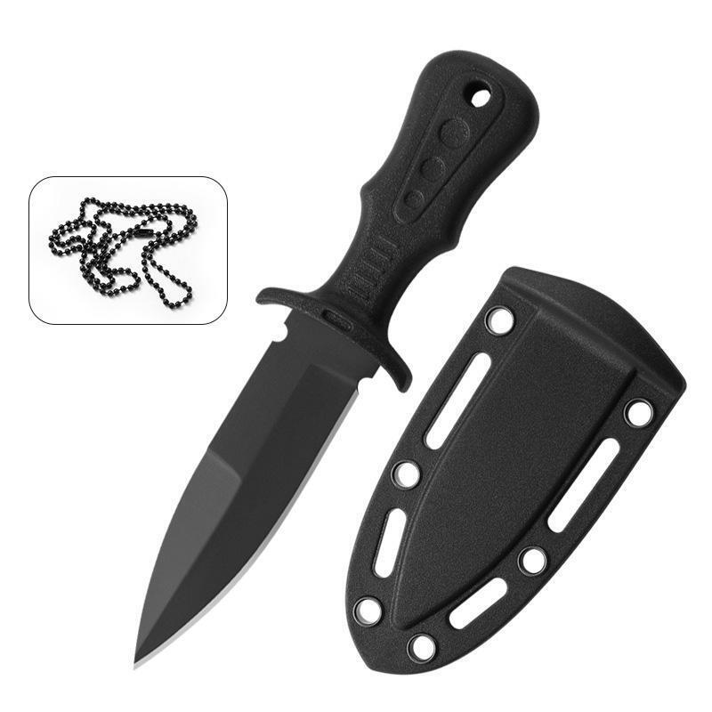 Portable Mini Tactical Knife Necklace Multipurpose Stainless Steel Cutting Knive