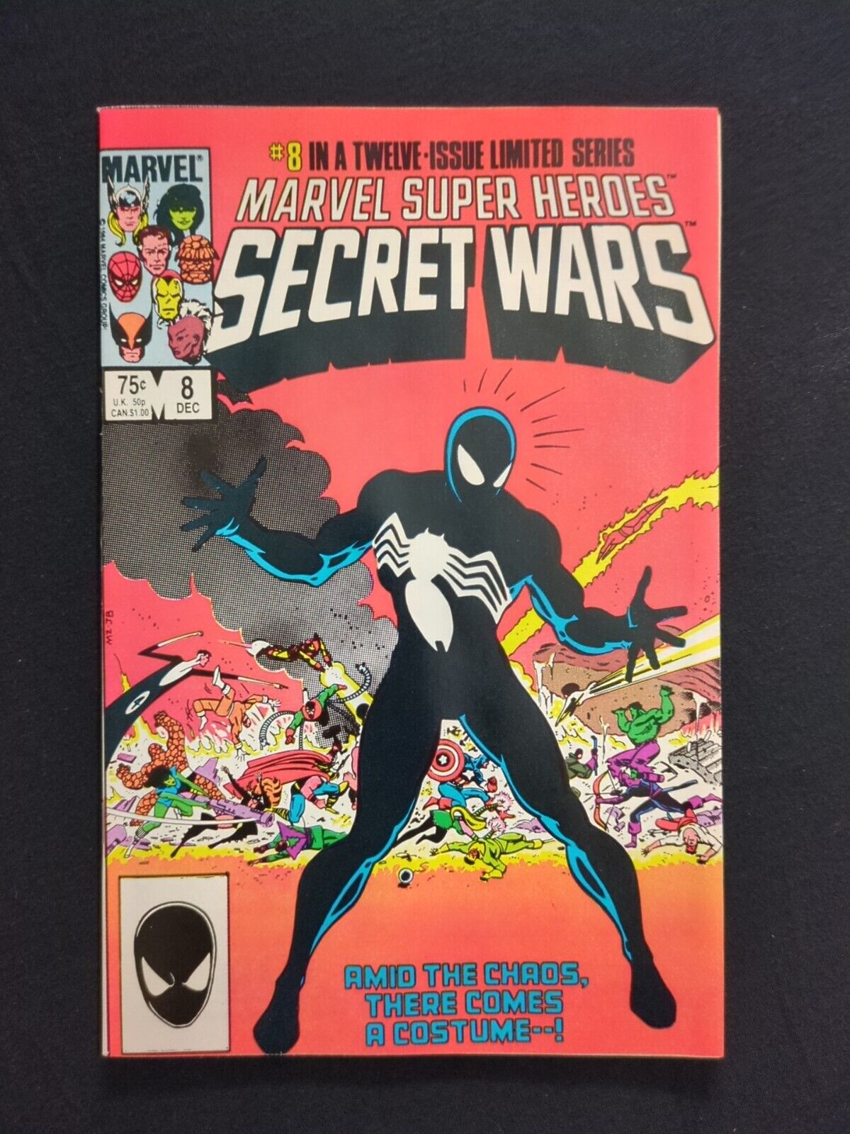 Marvel Super Heroes Secret Wars #8 Symbiote Venom 1st Black Suit, 1984 Hot Key