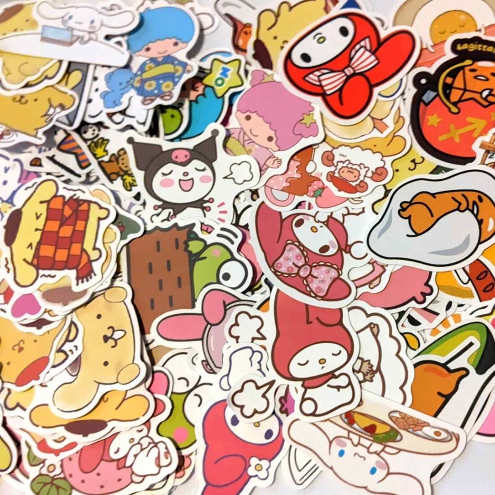 Sanrio Characters Stickers 50pc