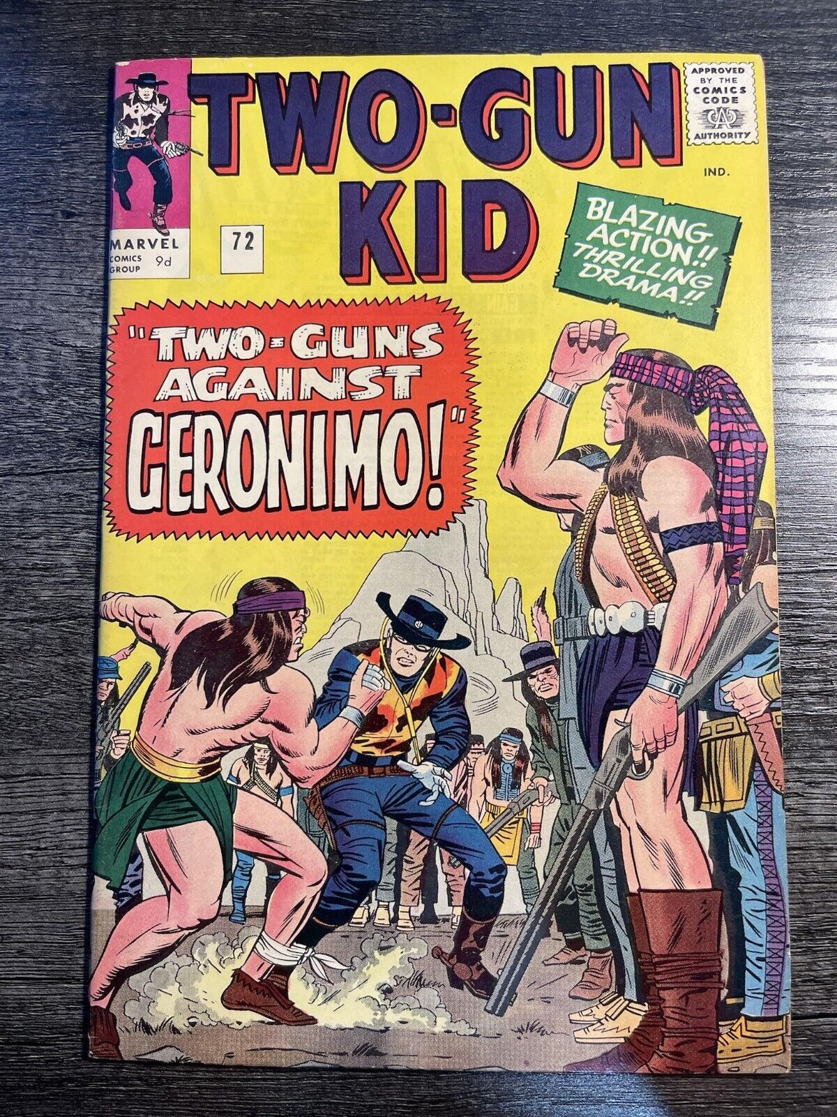 Two Gun Kid #72 Marvel Comics Group November 1964 FN/VF Pence Price