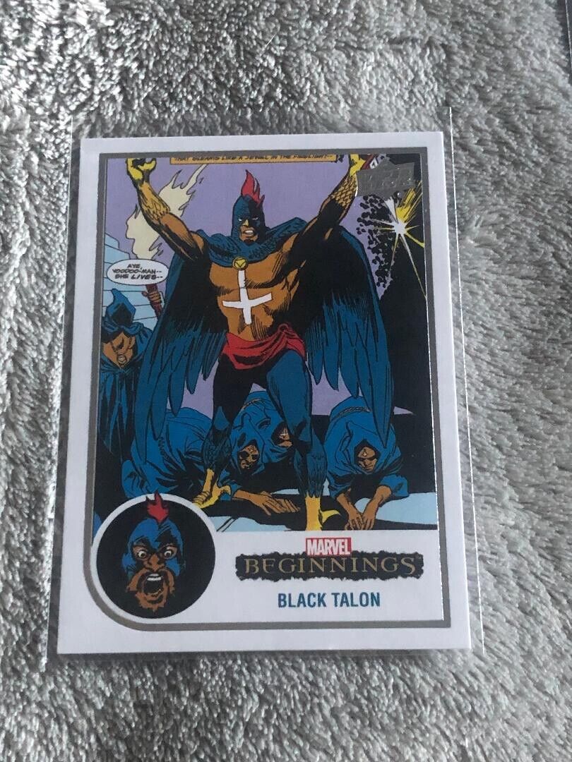 923-4 Marvel Beginnings Vol 2 Series 1 Base Black Talon