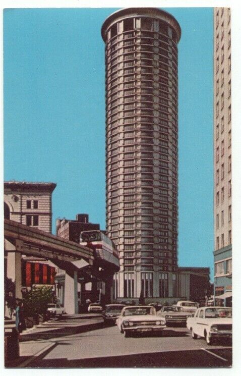 Seattle WA ~ Washington Plaza Hotel Postcard