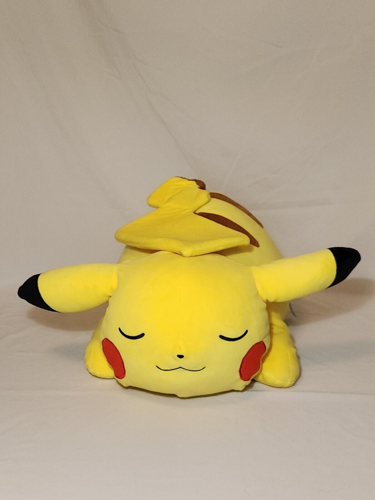 Pokemon 18” Sleeping Pikachu Soft Jumbo Large Plush Stuffed Pillow Buddy