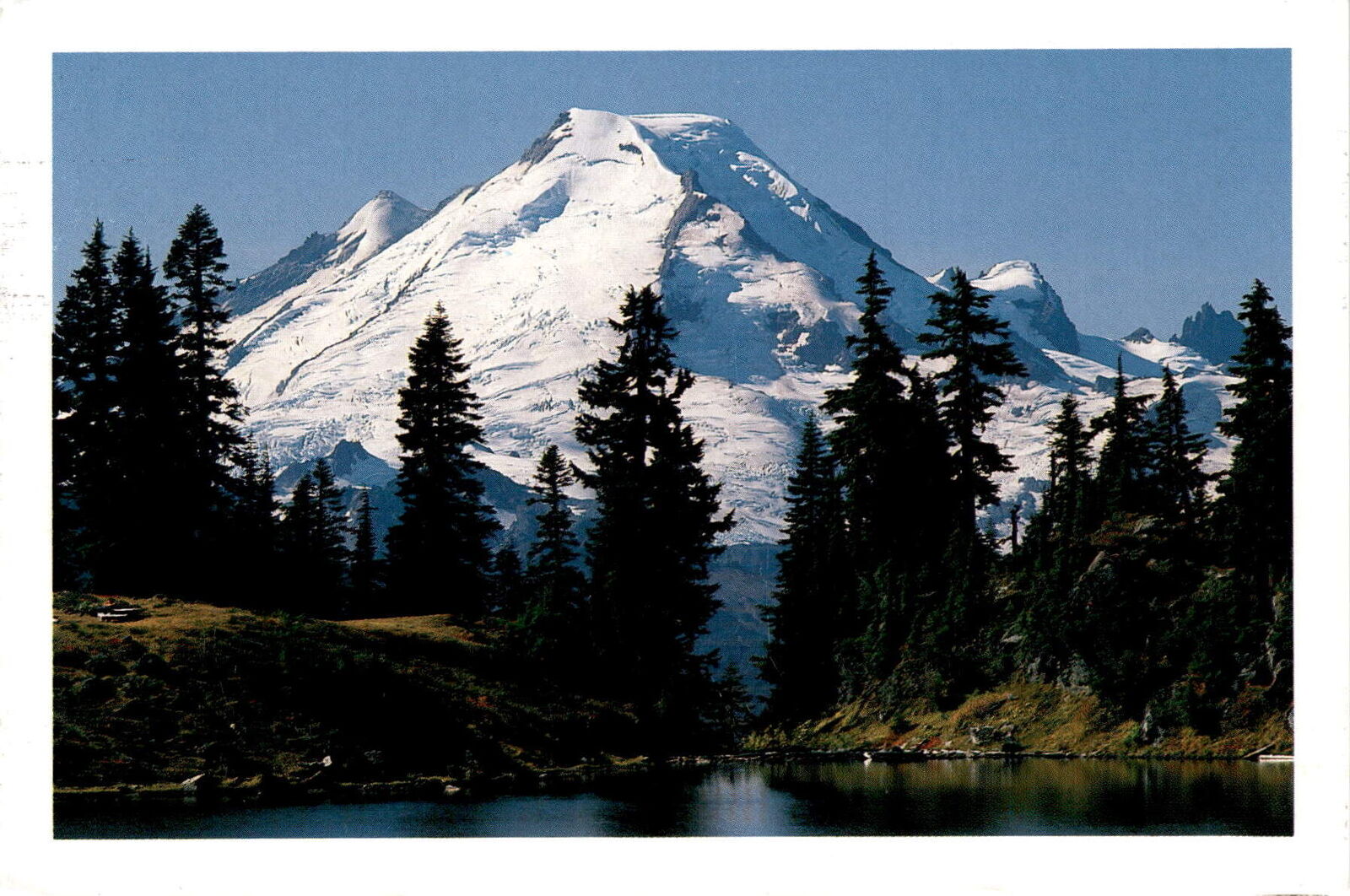 Mt. Baker, Twin Lakes Area, Michael Lindon, Seattle, Puget Sound, Postcard
