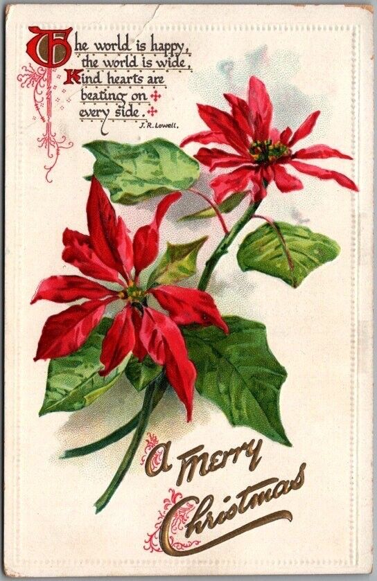1910s Tuck\'s CHRISTMAS Greetings Postcard \