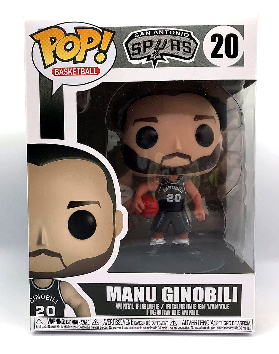 Manu Ginobili Pop Style Spurs custom Argentina LIMITED .