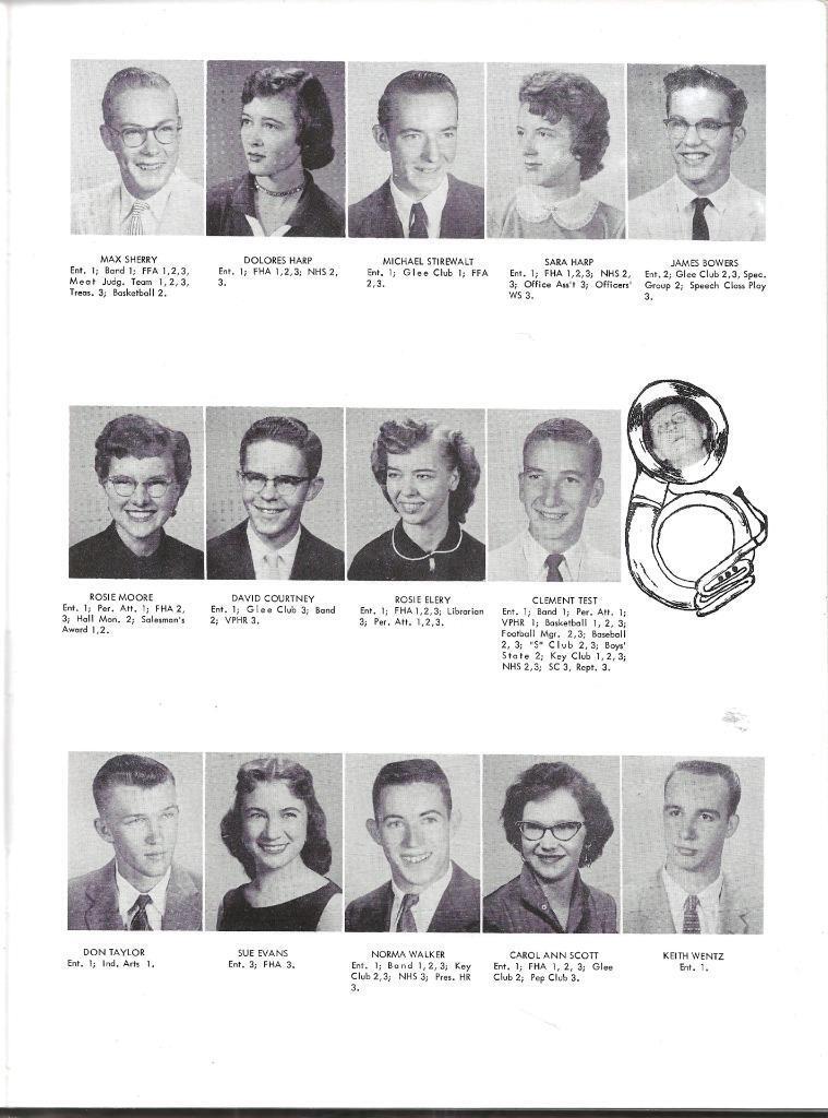1957 SPRINGDALE HIGH SCHOOL YEARBOOK, THE BULLDOG, SPRINGDALE, ARKANSAS