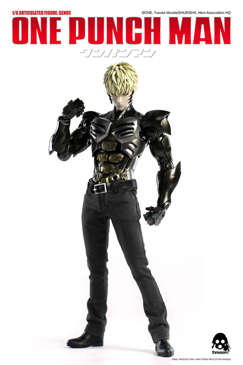 Threezero In Scale 1/6th One Punch Man - Genos (Exclusive) Figure Unopened