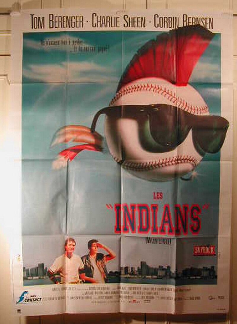 POSTER / Les Indians - affiche pliée  116x158cm