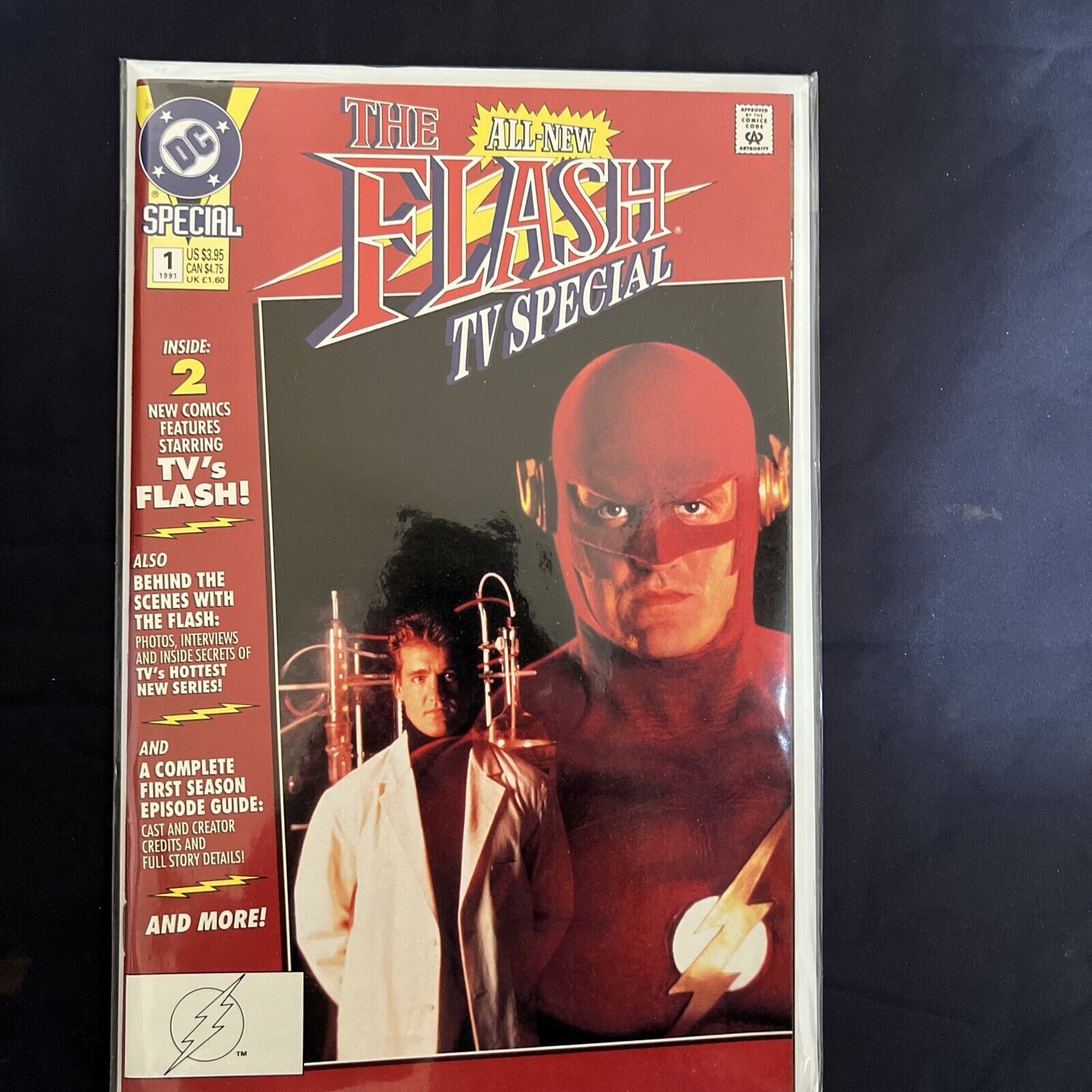 The All-New Flash TV Special #1 DC 1991 HIGH GRADE - U Grade U Get Paid Unread