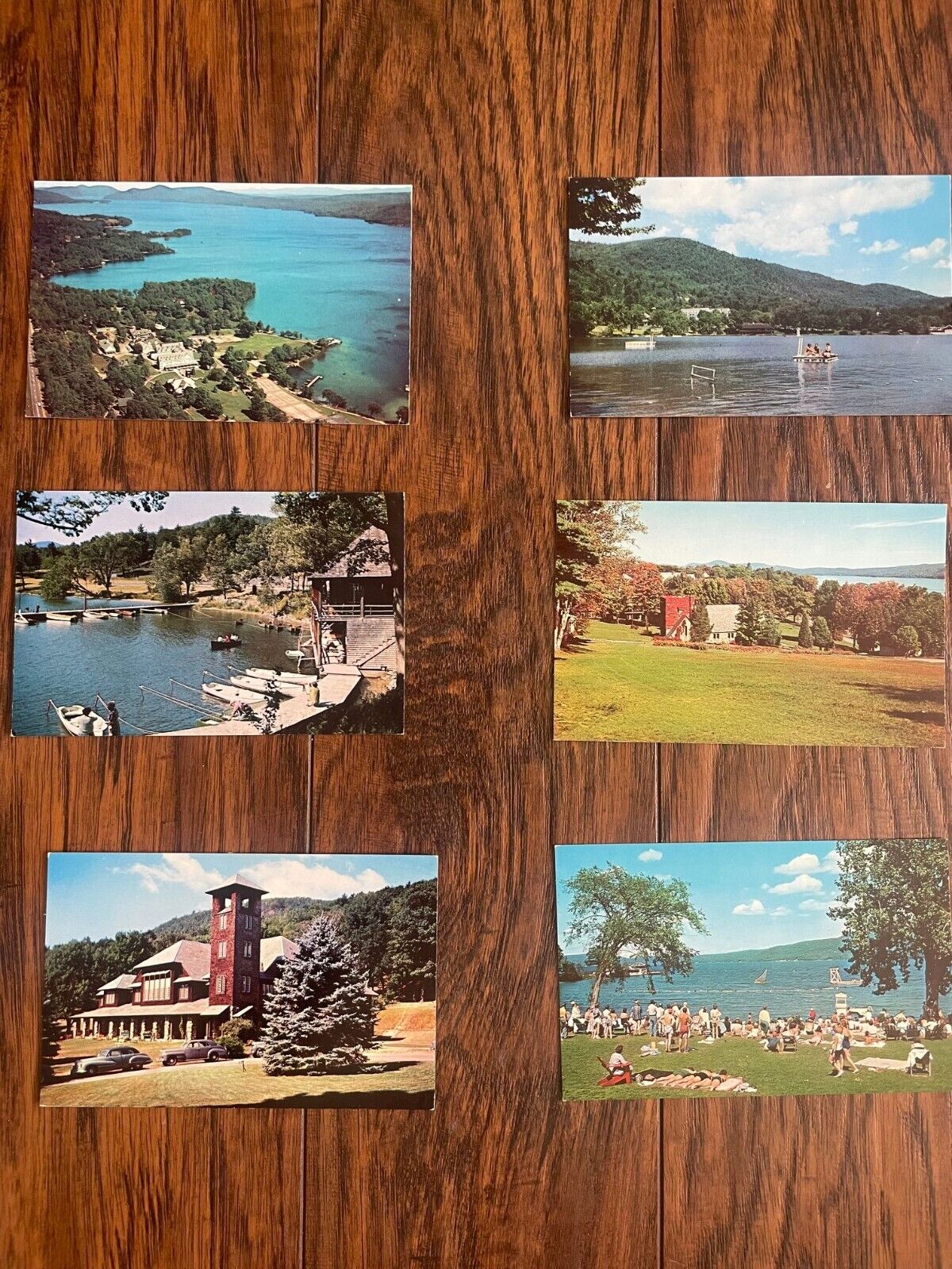 Silver Bay Association NY Lake George Lot 6 Vintage Postcards New York