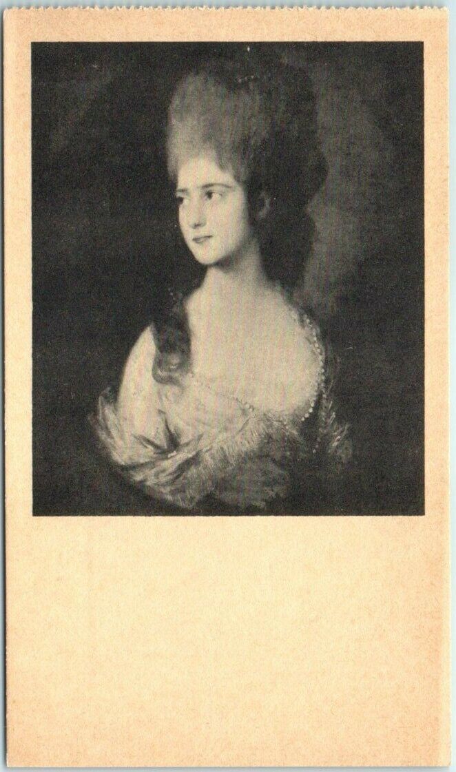 Postcard - Miss Linley By Thomas Gainsborough
