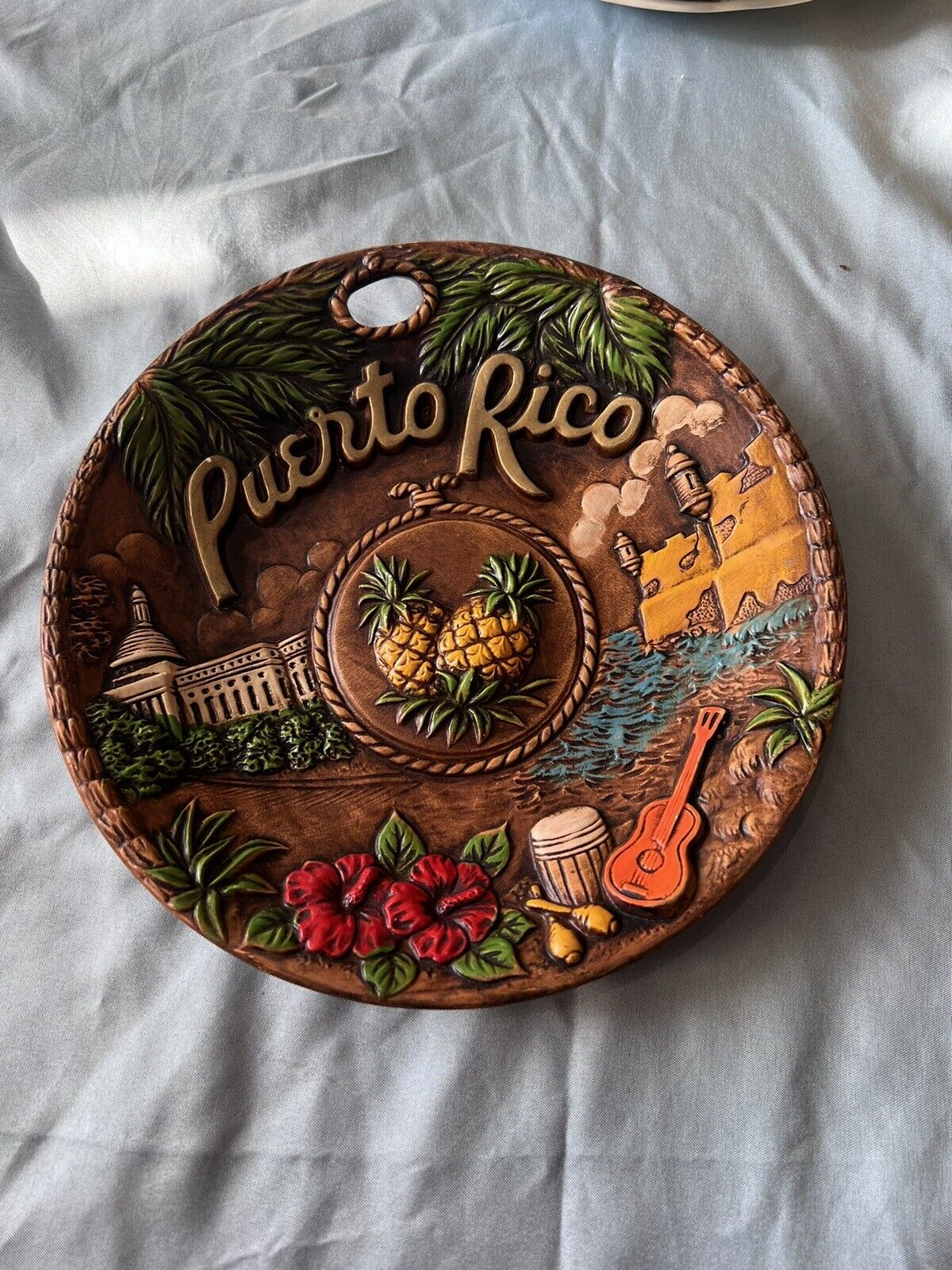 Vintage Puerto Rico Plate