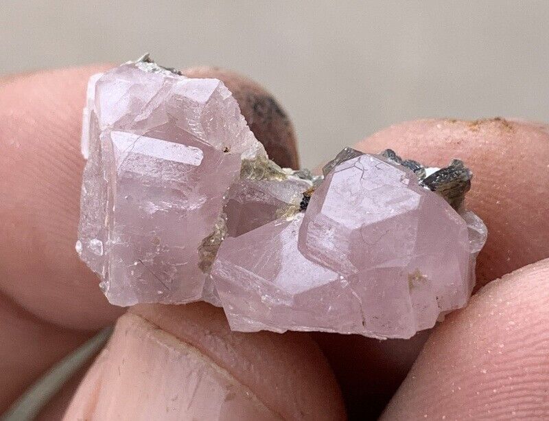 30 Carats Beautiful Pink Apatite Crystal Specimen from Nager Pakistan