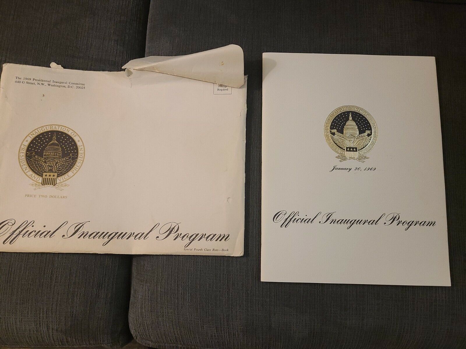 Official Inaguration Program 1969