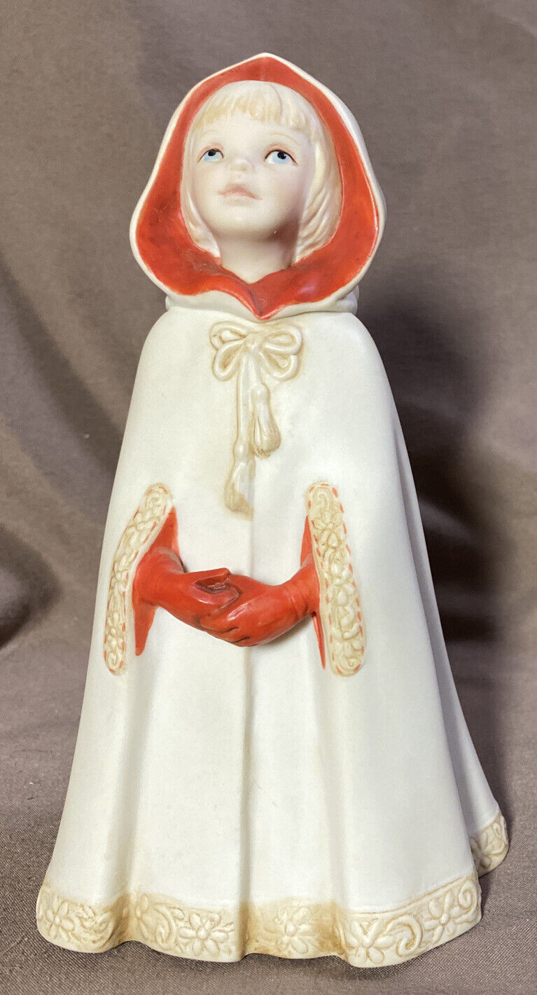 LITTLE RED RIDING HOOD by CYBIS Fine Porcelain Sculpture ~ Grimm\'s Fairy Tale 5\
