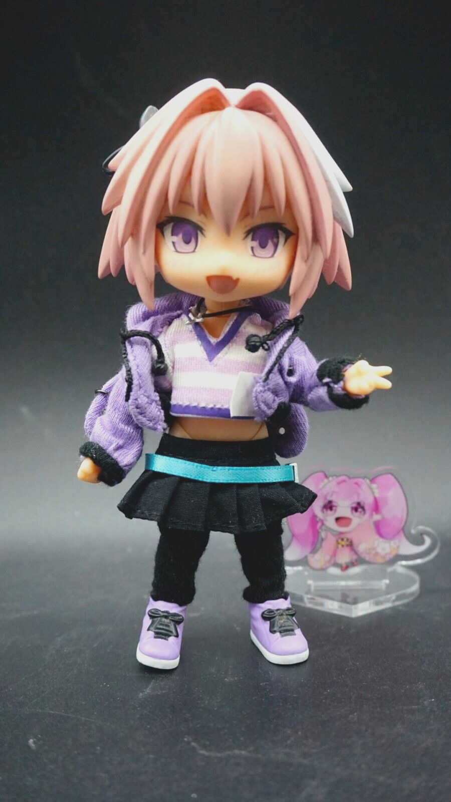 Fate/Apocrypha Rider of Black Astolfo Casual ver. Figure Doll [ JUNK ]