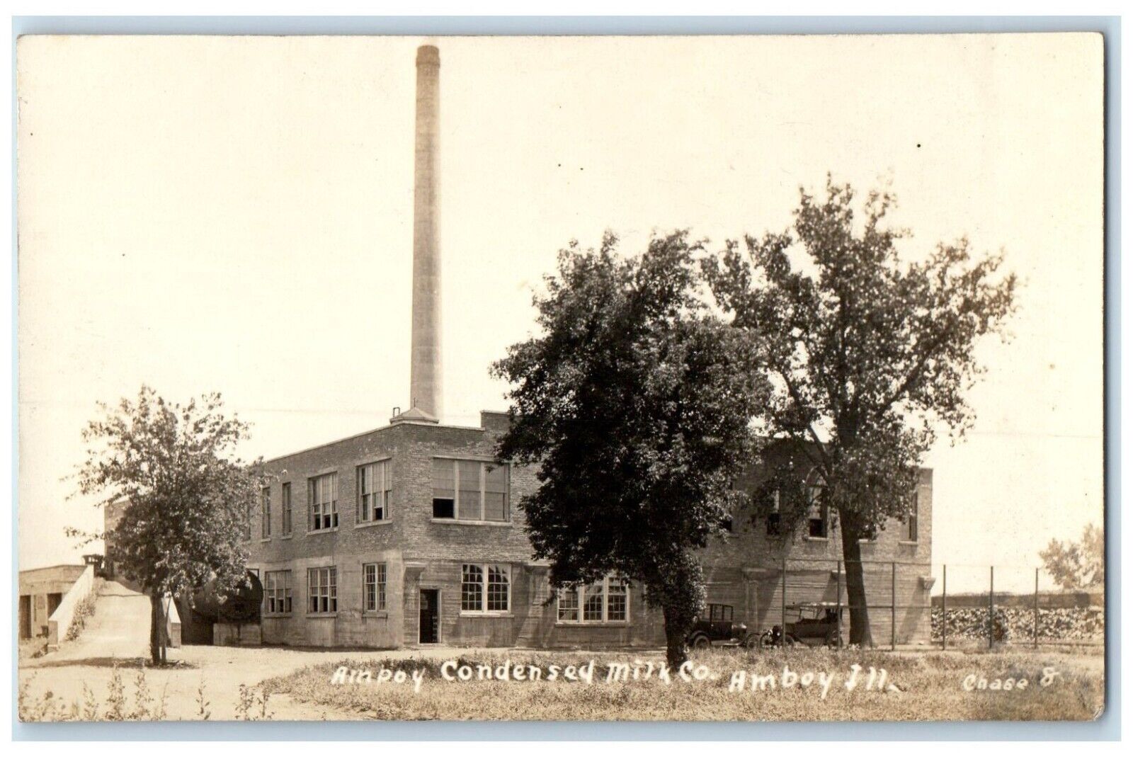 c1910\'s Amboy Condensed Milk Co. Amboy Illinois IL RPPC Photo Antique Postcard