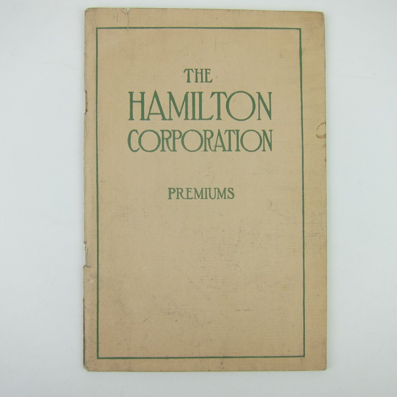 Catalog The Hamilton Corporation New York Furniture & Housewares Antique 1911