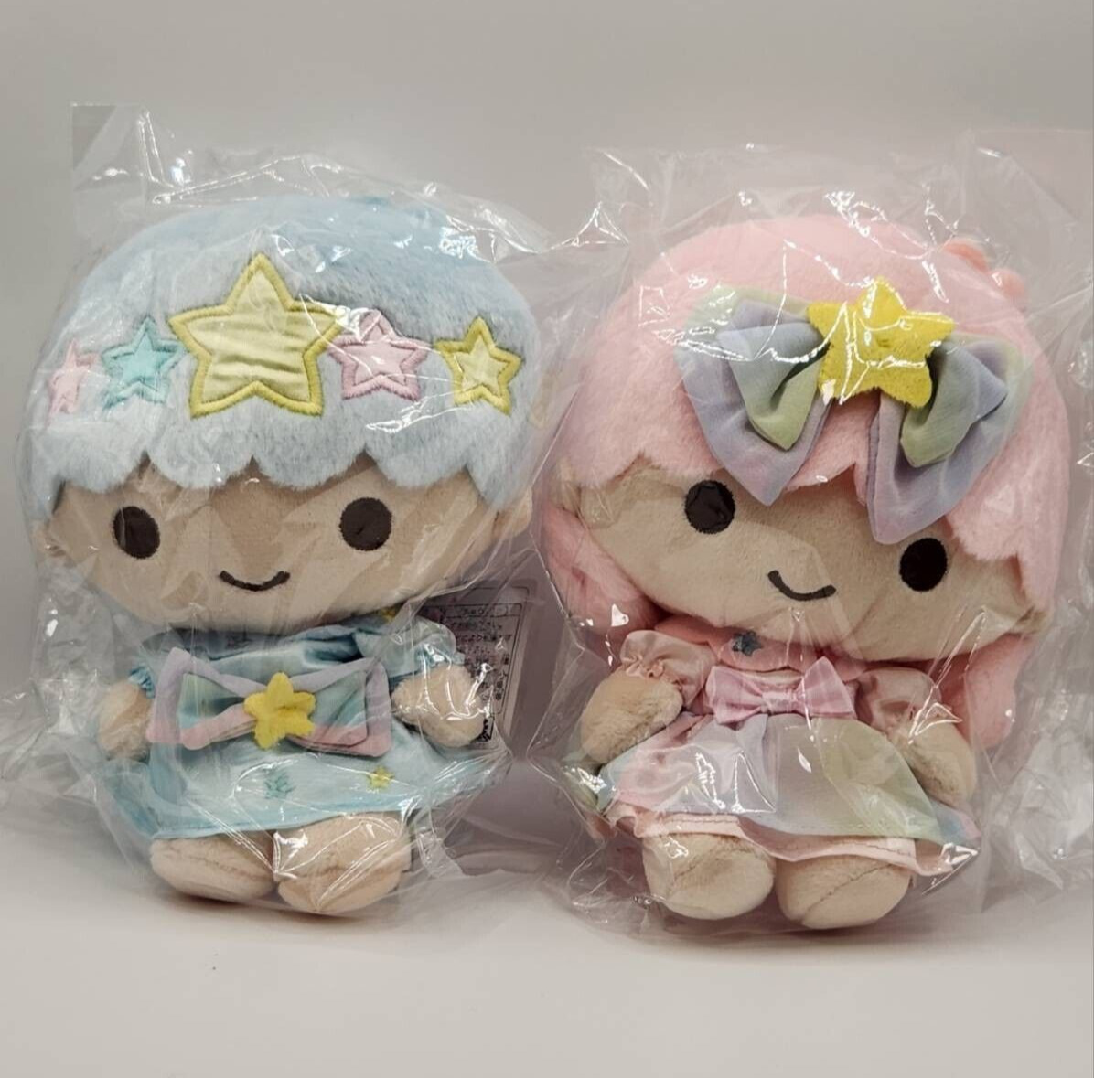 2piece Sanrio Original Little Twin Stars Kiki And Lala Plush Doll Japan