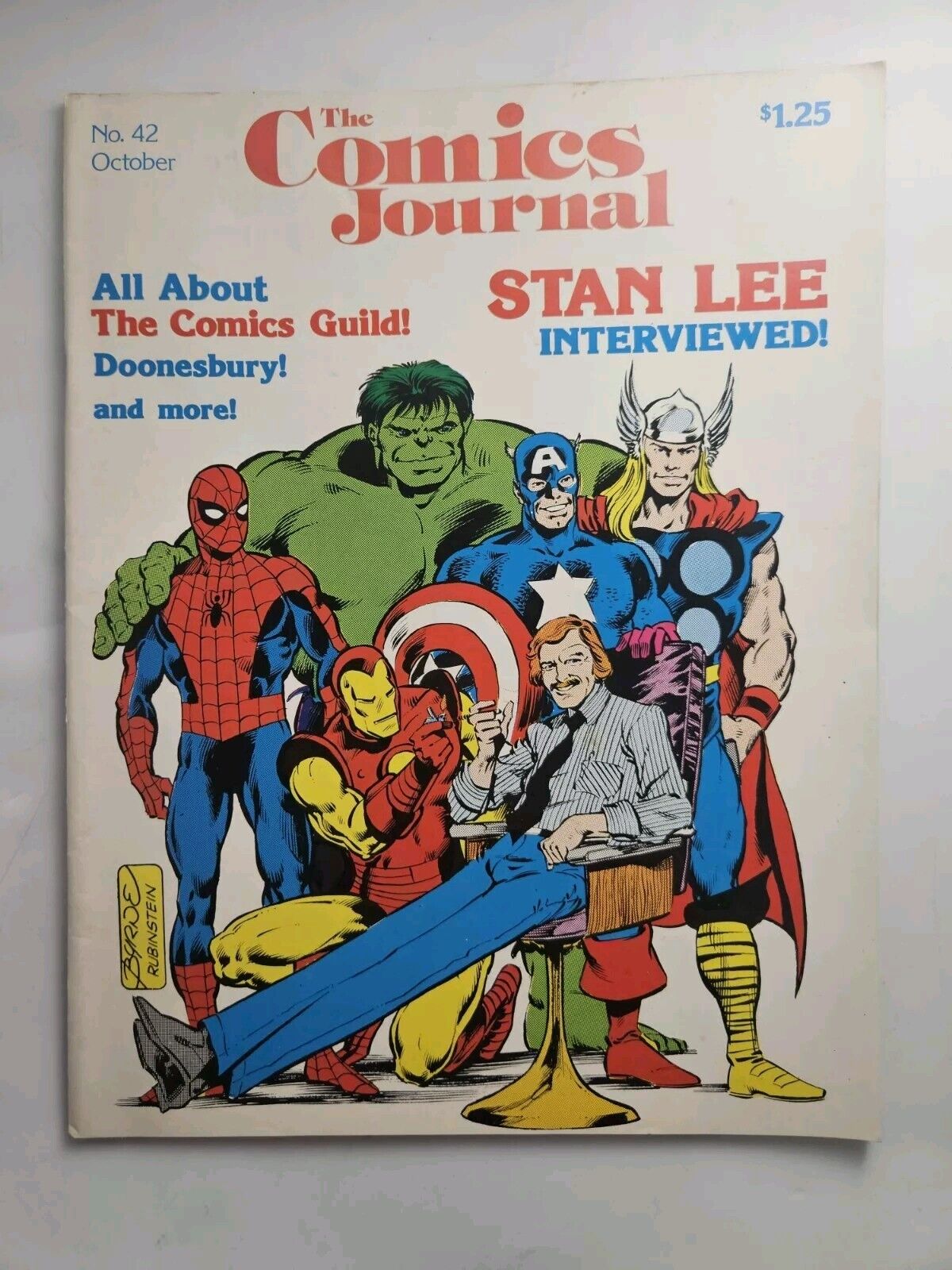 The Comics Journal No. 42 (October 1978) Stan Lee 