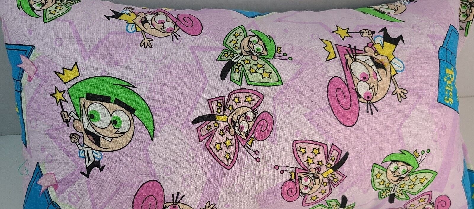 NEW Fairly Odd Parents Wanda + Cosmo Travel Collectible Play Pillow Custom OOP