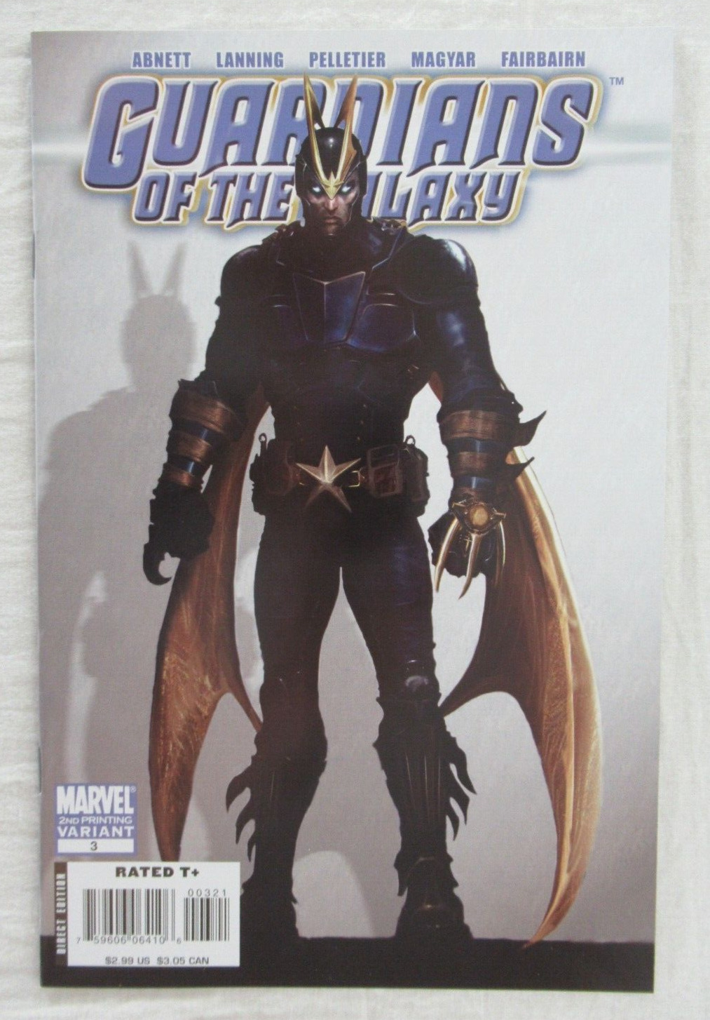 Guardians of the Galaxy #3 2nd Printing Variant Cover Marvel Comics 2008
