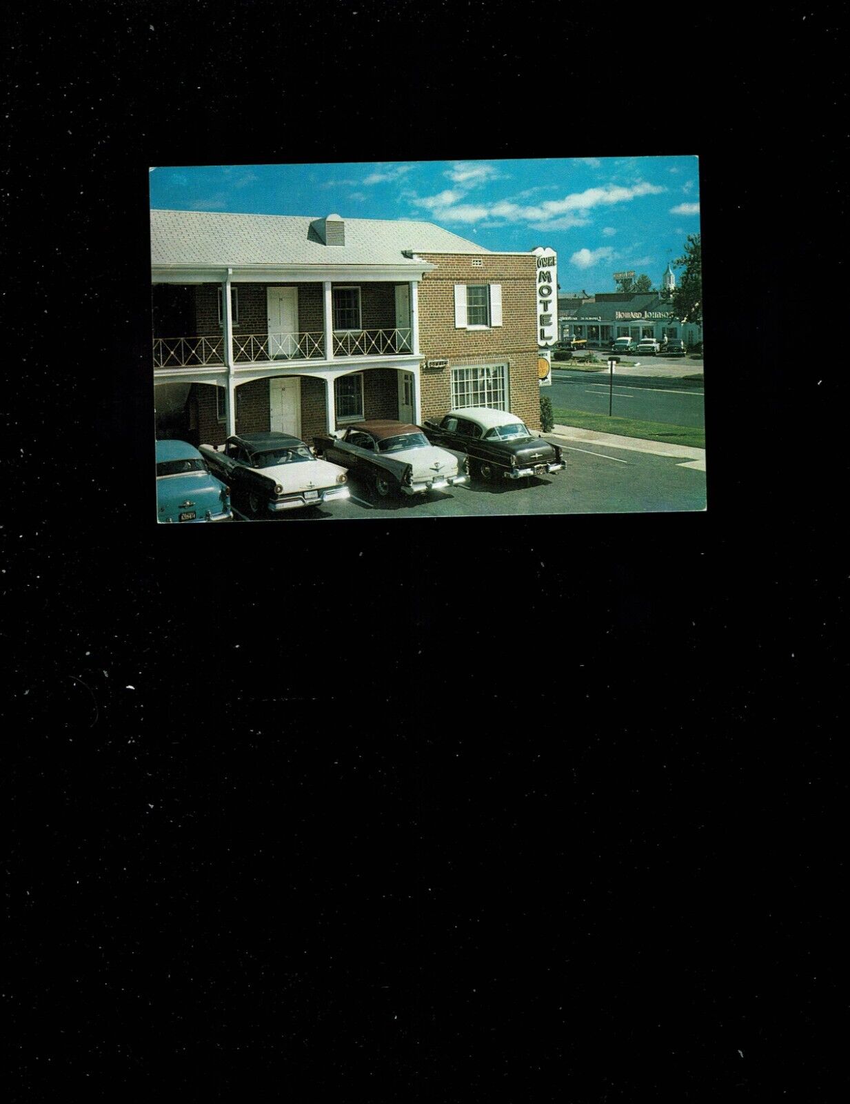 VIRGINIA, Alexandria, VA The Towne Motel, nice view of 1950\'s cars