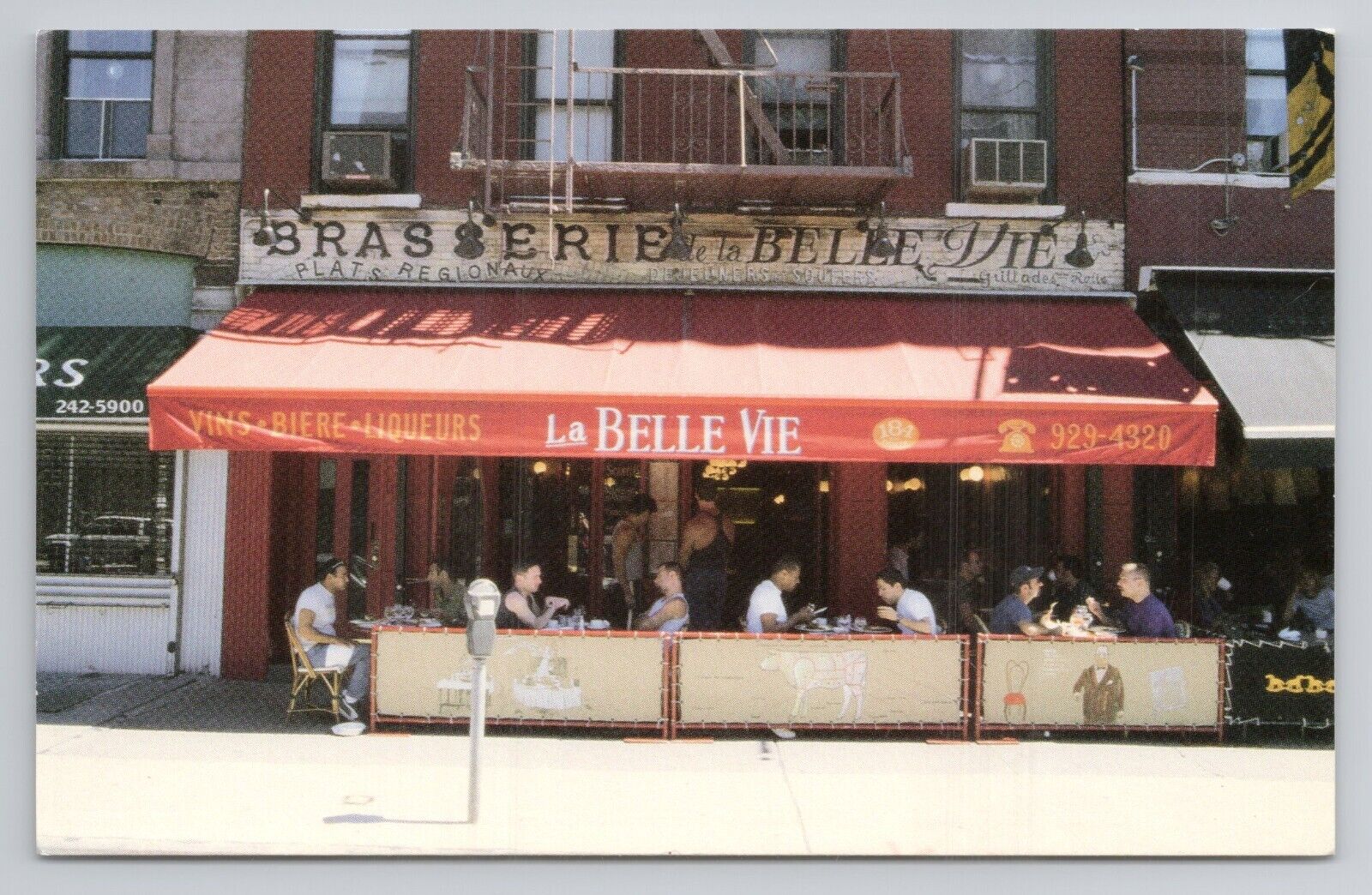 Postcard Restaurant La Belle Vie