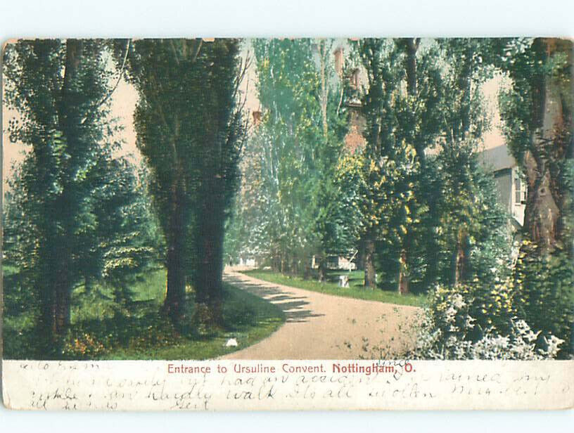 Pre-1907 CONVENT DRIVEWAY Nottingham In Euclid by East Cleveland OH 7/18 AD8675