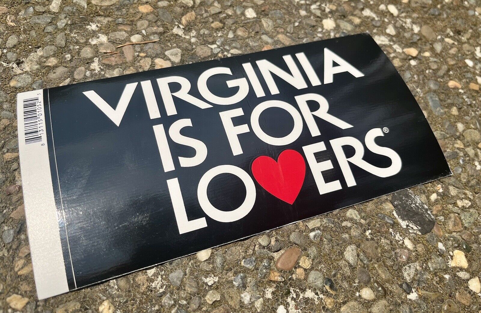 New 2024 Virginia Is For Lovers Car Bumper Sticker
