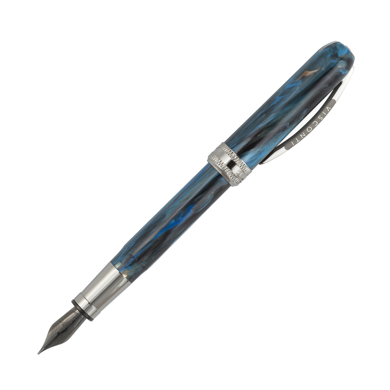Visconti Rembrandt-S 2022 Fountain Pen in Blue - Broad Point - NEW in Box
