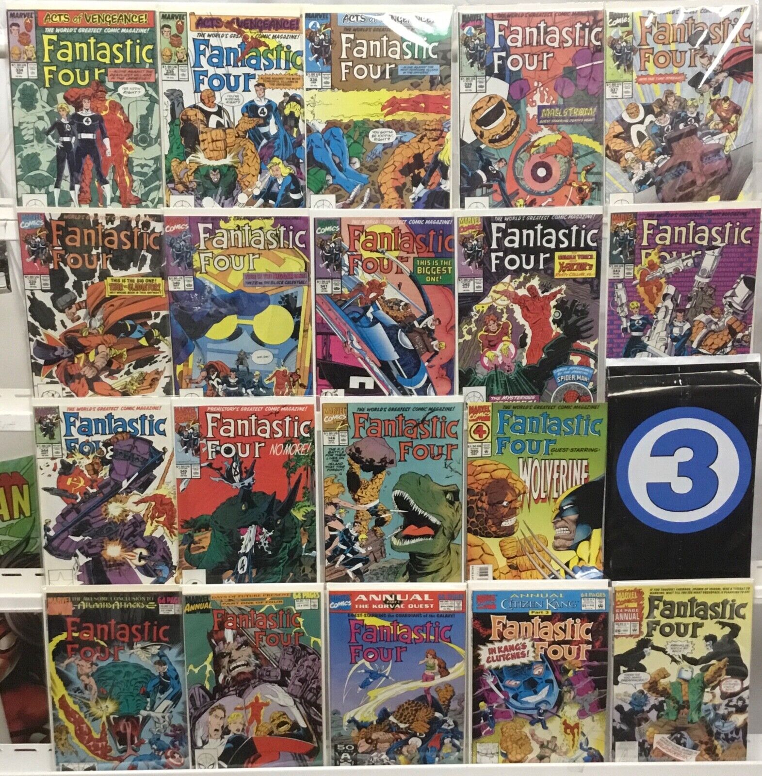 Marvel Comics - Fantastic Four 1st Series - Comic Book Lot of 20 Issues