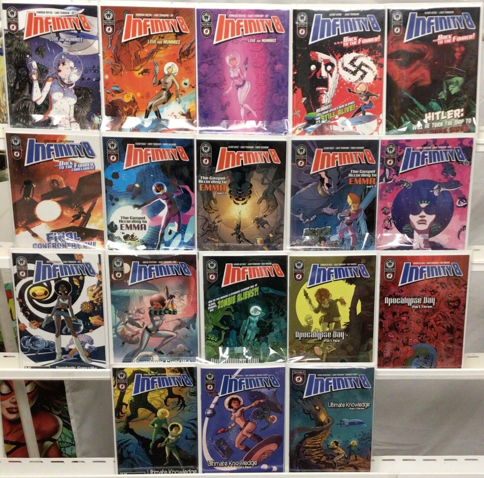 The Lion Forge Infinity 8 Run Lot 1-18 VF/NM 2018